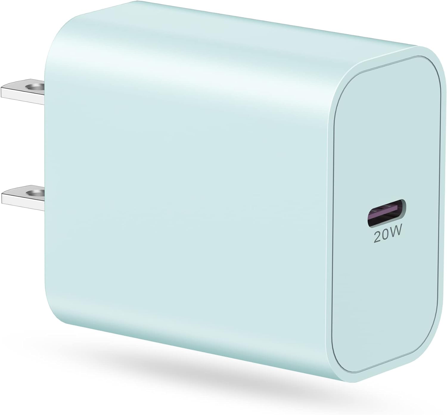 iPhone Charger Block, 20W USB C Fast Wall Plug Type C Power Adapter Brick Cube Charging for iPhone 15 Pro Max/15 Pro/15/14 Pro Max/14 Pro/14 Plus/14/13 Mini/12/11/SE3/XS/XR/X/8, iPad Air, AirPods